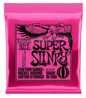 Hlavní obrázek Tvrdost .009 ERNIE BALL P02223 Super Slinky 9-42