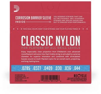 Hlavní obrázek Hard tension D'ADDARIO EJ27H Classic Nylon Heavy - .029 - .044
