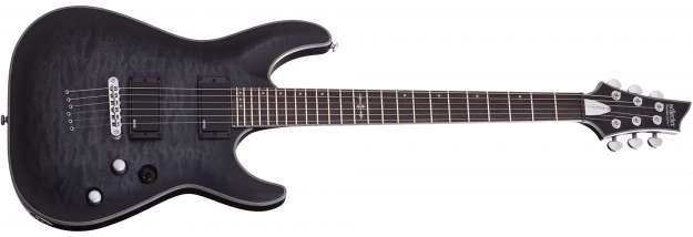 Hlavní obrázek Superstrat SCHECTER C-1 Platinum See-Thru Black Satin