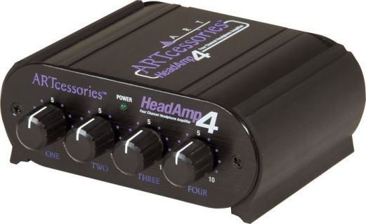 Hlavní obrázek Sluchátkové zesilovače a distributory ART HEADAMP4