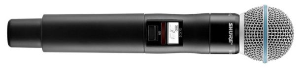 Hlavní obrázek Samostatné vysílače k bezdrátovým systémům SHURE QLXD2/BETA58A H51 534 - 598 MHz