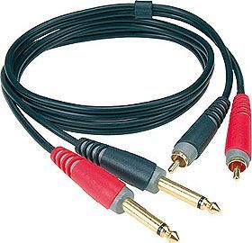 Hlavní obrázek 2x RCA - 2x J6,3 TS KLOTZ AT-CJ0200