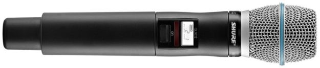 Hlavní obrázek Samostatné vysílače k bezdrátovým systémům SHURE QLXD2/BETA87C H51 534 - 598 MHz