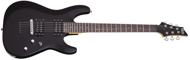 Hlavní obrázek Superstrat SCHECTER C6 Deluxe, Rosewood Fingerboard - Satin Black