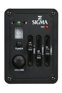 Hlavní obrázek Dreadnought SIGMA GUITARS DMCE Blackburst
