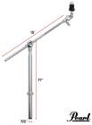 Galerijní obrázek č.6 Mikrofonní držáky na bicí PEARL MH-830 Uni-Lock Boom Microphone Holder