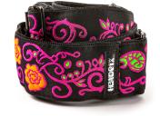 DUNLOP Jimi Hendrix Blacklight Monterey Pink Strap