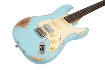 Galerijní obrázek č.3 Elektrické kytary HENRY’S Snake ST-1 Python - Blue Aged