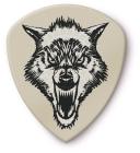 Galerijní obrázek č.1 Tvrdost do 2.0 DUNLOP Hetfield's White Fang Custom Flow Pick 1,14mm, 24ks