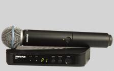 Galerijní obrázek č.2 S ručním mikrofonem SHURE BLX24E/B58 H8E 518 - 542 MHz