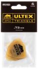 Galerijní obrázek č.2 Tvrdost  0.73 DUNLOP Ultex Triangle Pick 0.73mm