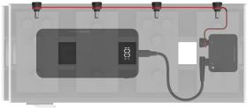 Galerijní obrázek č.2 Doplňky k pedalboardům D'ADDARIO XPND Pedal Power Battery Kit