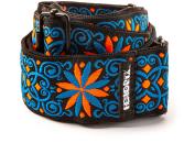 DUNLOP Jimi Hendrix Blacklight Fillmore Blue Strap