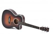 SIGMA GUITARS OMTC-1E-SB - Sunburst High Gloss