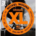 D'ADDARIO EXL110-3D Regular Light - .010 - .046
