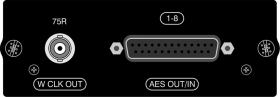 SOUNDCRAFT AES 8in, 8out on sub D, BNC wordclock out pro Si