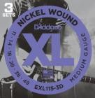 D'ADDARIO EXL115-3D Blues/Jazz Rock - .011 - .049