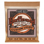 ERNIE BALL 2145 Earthwood Custom Light Phosphor Bronze .011.5 - .054