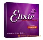 Galerijní obrázek č.2 Tvrdost .013 ELIXIR Acoustic Bronze 80/20 Nanoweb 11102 Medium