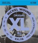 D'ADDARIO EXL116 Medium Top/Heavy Bottom - .011 - .052