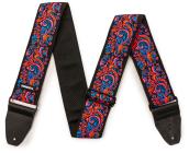 Galerijní obrázek č.1 Nylonové/textilní DUNLOP Jimi Hendrix Blacklight Love Drops Pink Strap