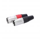 Galerijní obrázek č.1 3 PIN XLR M ADAM HALL 3 Star C XM3 PAIR