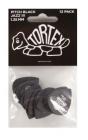 DUNLOP 482P1.50 - Tortex Pitch Black Jazz III 1.5 12ks