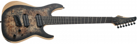 SCHECTER Reaper-7 Multiscale Satin Charcoal Burst