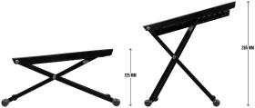 Galerijní obrázek č.4 Kytarové podnožky HENRY’S Classic FTR02 - Black