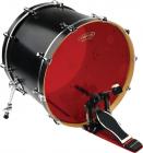Galerijní obrázek č.2 20" EVANS BD20HR Hydraulic Red 20” Clear Bass