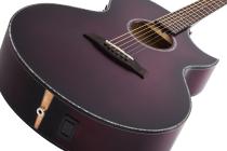 Galerijní obrázek č.2 Další tvary SCHECTER Orleans Stage Acoustic Vampyre Red Burst Satin