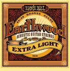 ERNIE BALL P02006 Earthwood 80/20 Bronze Extra Light - .010 - .050
