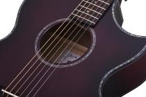 Galerijní obrázek č.4 Další tvary SCHECTER Orleans Stage Acoustic Vampyre Red Burst Satin