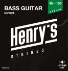 HENRY’S HEBN45105 Bass Nickel - 045“ - 105”