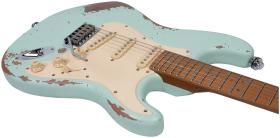 Galerijní obrázek č.4 Elektrické kytary HENRY’S Destiny ST-2 Fatal - Surf Green Aged