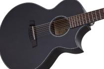 Galerijní obrázek č.2 Jumbo SCHECTER Orleans Stage-7 Acoustic - Satin See Thru Black