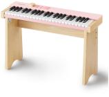 DONNER KIDO V-20 Mini Digital Keyboard 44 keys Light Pink wirh Stand