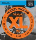 D'ADDARIO EJ22 Nickel Wound Jazz Medium - .013 - .056