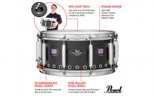 Galerijní obrázek č.6 14" PEARL MM1465S/C Matt McGuire Signature Tour Edition 14”x6,5”