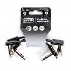 DUNLOP MXR TRS RIBBON PATCH CABLE 0,08m - 3 PACK, propojovací kabel