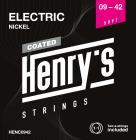 HENRY’S HENC0942 Coated Electric Nickel - 009“ - 042”