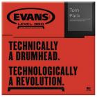 EVANS ETP-EC2SCLR-F EC2S Clear Tom Pack - Fusion