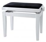 GEWA Piano Bench Deluxe 130.020 White Matt