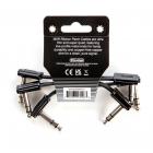 Galerijní obrázek č.2 do 1 m DUNLOP MXR TRS RIBBON PATCH CABLE 0,08m - 3 PACK, propojovací kabel