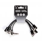 DUNLOP MXR TRS RIBBON PATCH CABLE 0,15m - 3 PACK, propojovací kabel