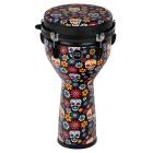 MEINL JD10DA-DH Jumbo Synthetic Djembe 10” - Day Of The Dead/Designer Head