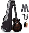 ENYA MUSIC Moon 5-String - Taimane Signature Black