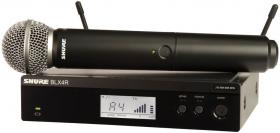 Galerijní obrázek č.3 S ručním mikrofonem SHURE BLX24RE/SM58 H8E 518 - 542 MHz