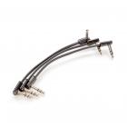 Galerijní obrázek č.3 do 1 m DUNLOP MXR TRS RIBBON PATCH CABLE 0,15m - 3 PACK, propojovací kabel