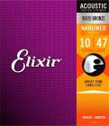 ELIXIR Acoustic 80/20 Bronze with NANOWEB .010 - .047